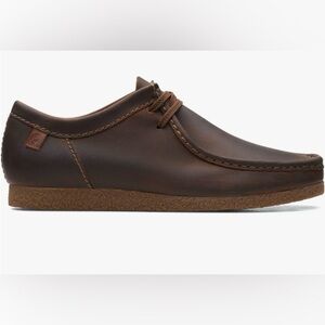 Men's Clarks Brown Leather Shoes Size 10 1/2